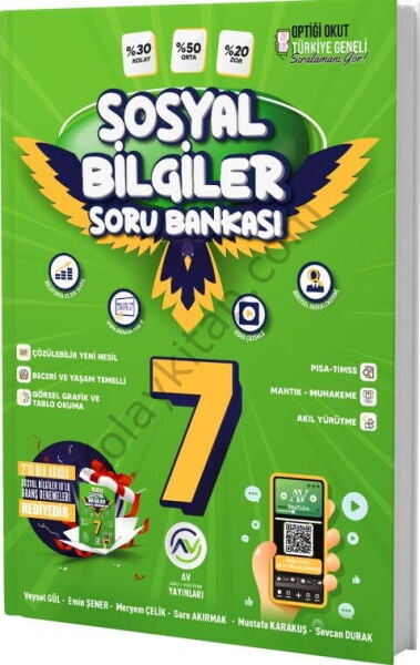 Av Yayınları 7. Sınıf Sosyal Bilgiler Soru Bankası