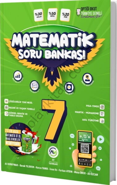 Av Yayınları 7. Sınıf Matematik Soru Bankası