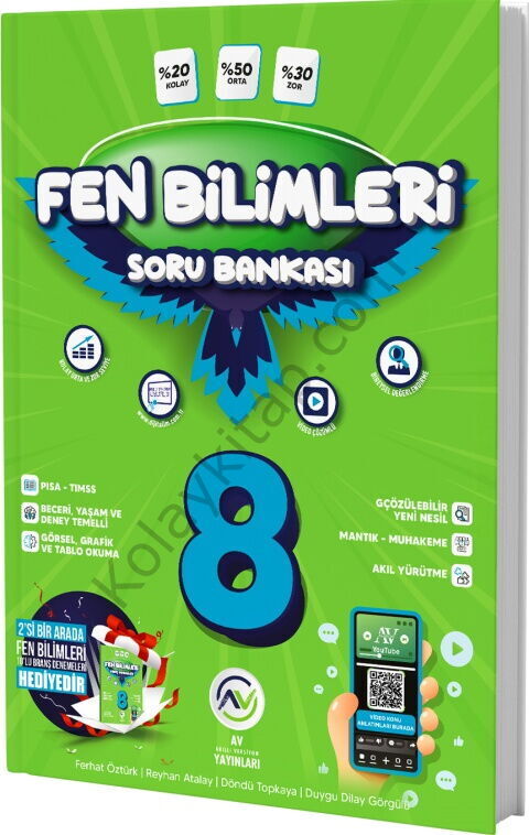 Av Yayınları 8. Sınıf Fen Bilimleri Soru Bankası