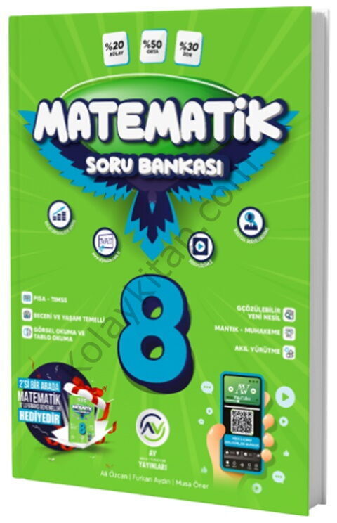 Av Yayınları 8. Sınıf Matematik Soru Bankası