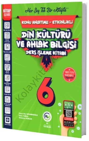 Av Yayınları 6. Sınıf Din Kültürü ve Ahlak Bilgisi Ders İşleme Kitabı