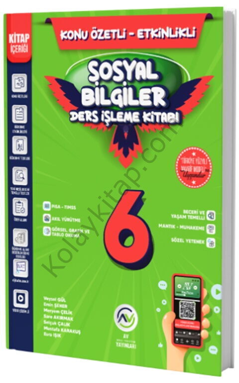Av Yayınları 6. Sınıf Sosyal Bilgiler Ders İşleme Kitabı