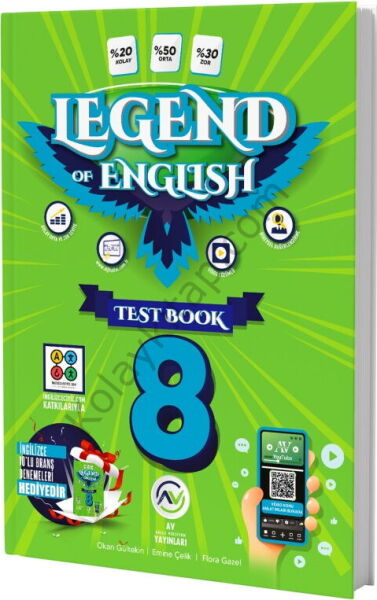 Av Yayınları 8. Sınıf Legend Of English Test Book