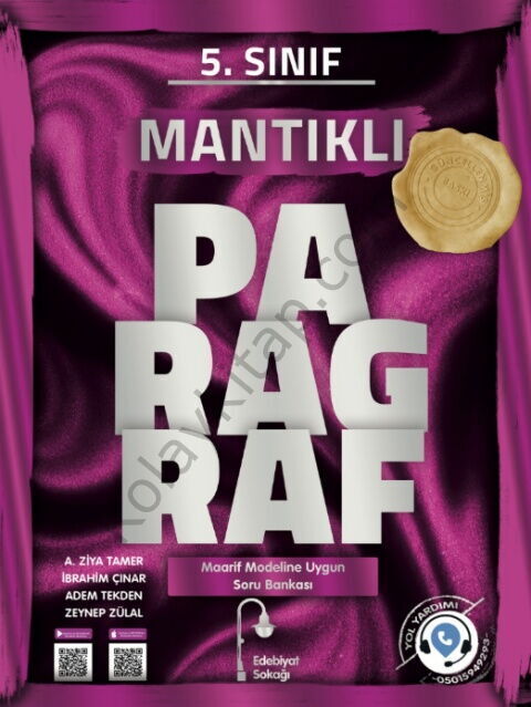 Edebiyat Sokağı 5. Sınıf Paragraf Mantıklı Soru Bankası