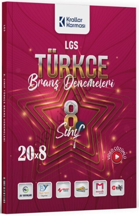 Krallar Karması 8. Sınıf LGS Türkçe 20 x 8 Branş Denemeleri